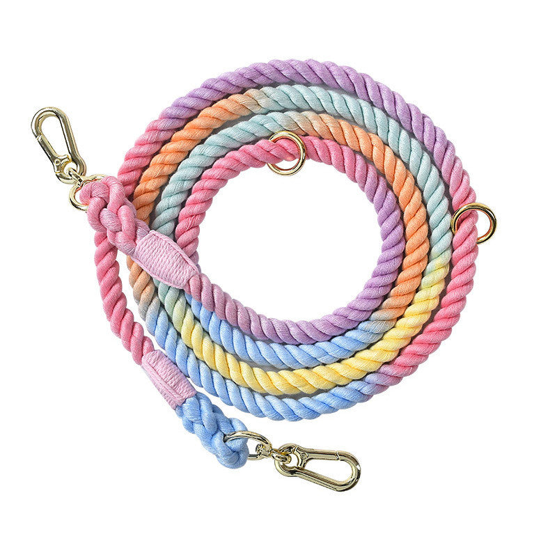 Multifunctional Braided Double-ended Dog Leash