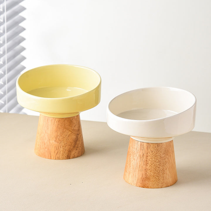 Cat Ceramic Bowl Puppy Dogs