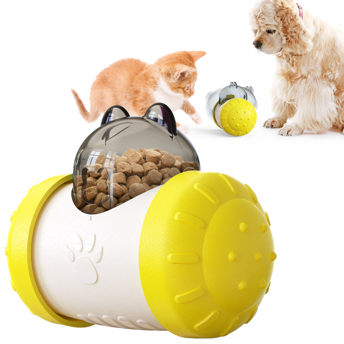 Interactive Treat Dispensing Pet Toy for Dogs and Cats