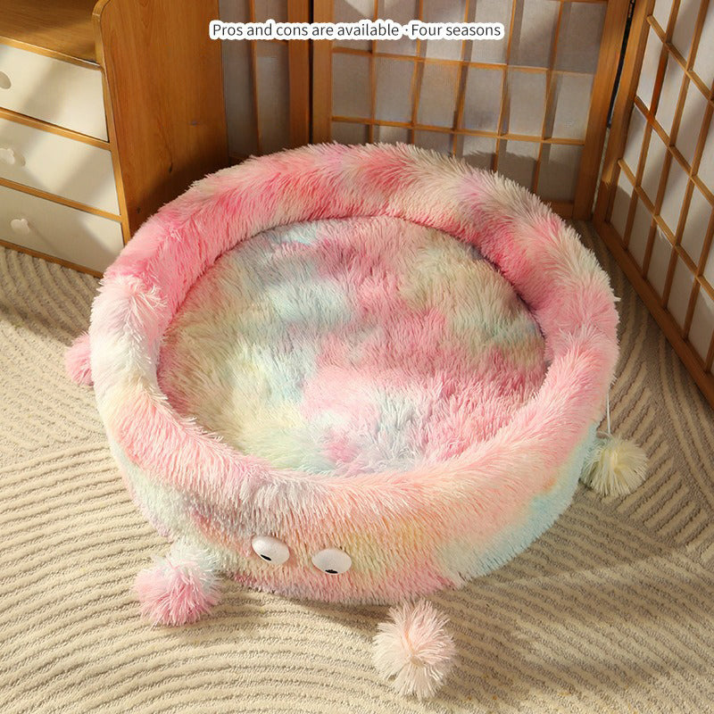 Cute Eye Small Monster Cat Bed