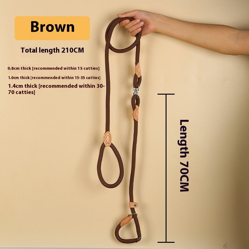 Dog Leash Hand Holding Rope