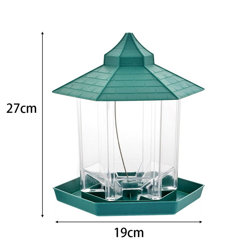 Waterproof Hanging Bird Feeder for Outdoor Balcony