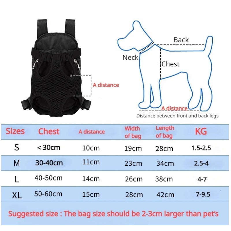 Pet Dog Carrier Backpack For Small Dogs Cats