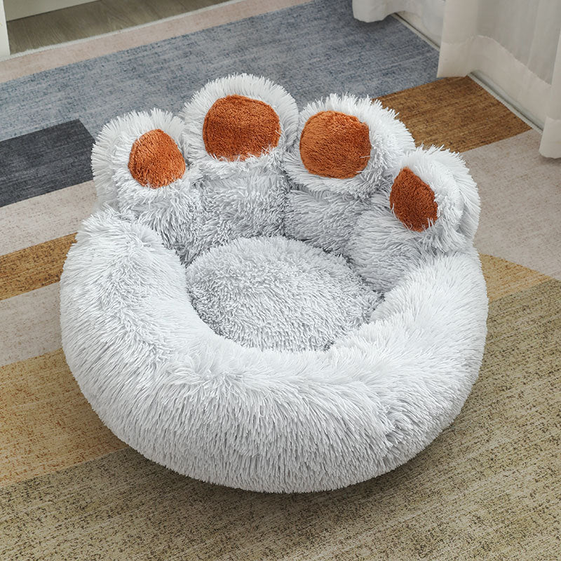 Pet Bed Winter Warm Hand-shaped Brush Pet
