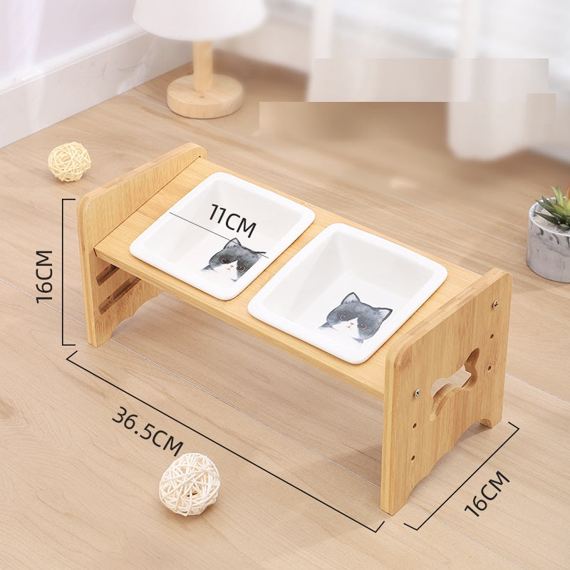 Cat Dog Bowl Neck Protector Pet Supplies