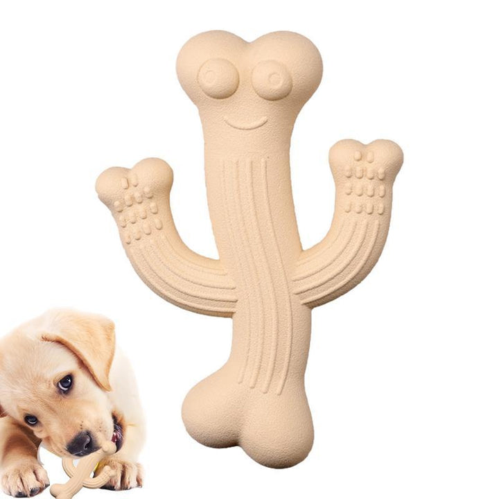 Ultra-Durable Cactus Dog Chew Toy for Interactive Play