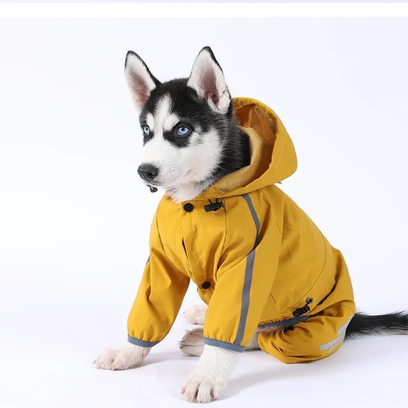 Four-legged Raincoat For Dogs Small Dog