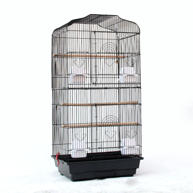 Portable Wire Bird Cage for Parrot Pet Display