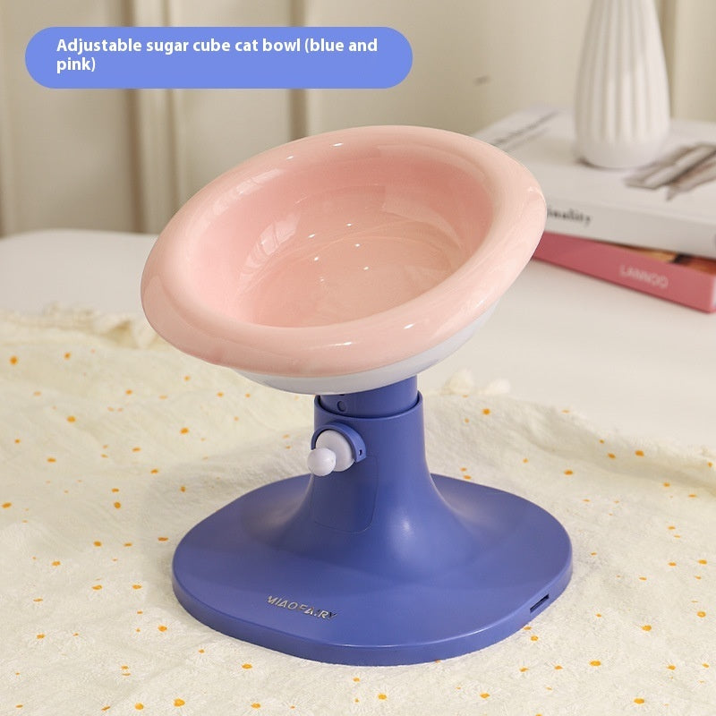 Lifting Ceramic Cat Feeding Bowl