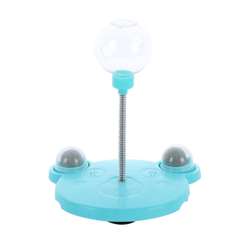Self-Playing Pet Food Ball Interactive Feeder and Puzzle Toy