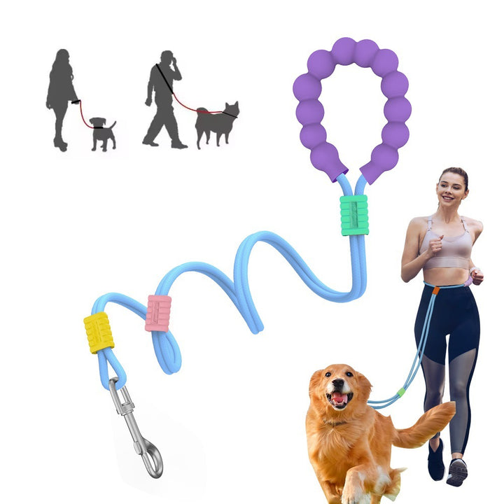 Pet Traction Leashes With A Comfortable Foam Handle