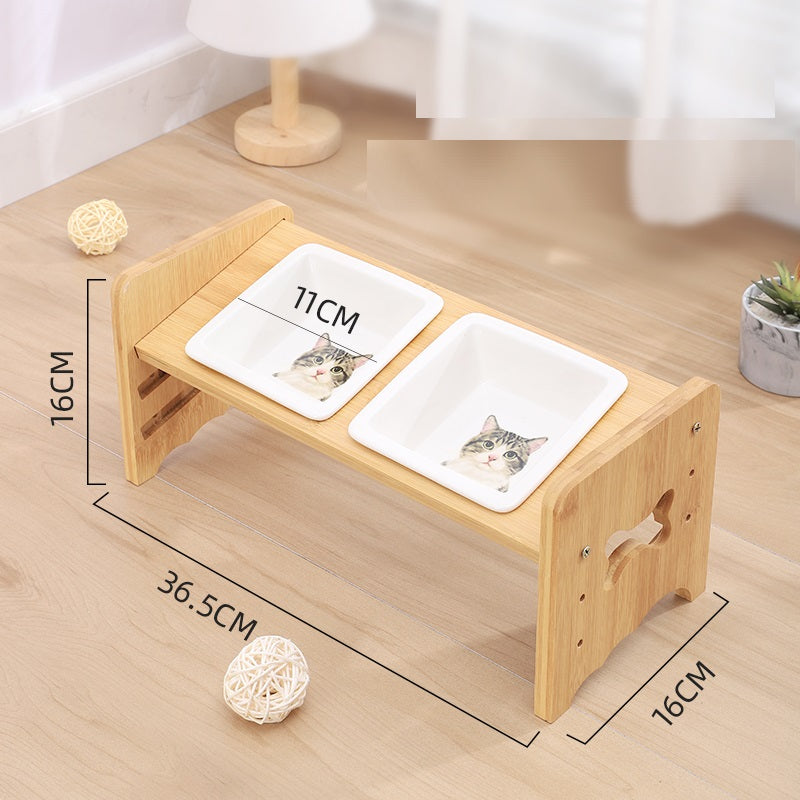 Cat Dog Bowl Neck Protector Pet Supplies