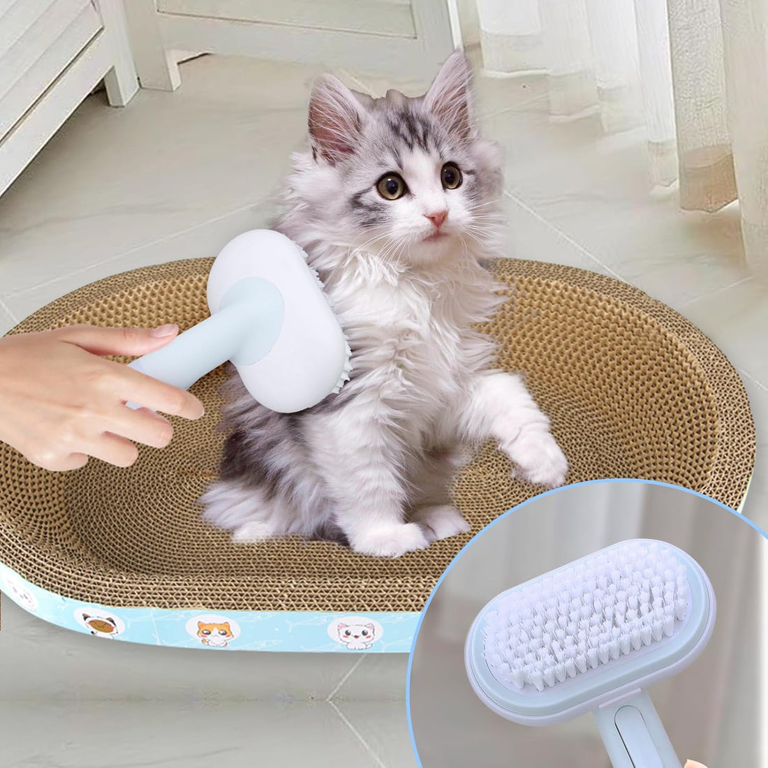 Cat Dog Brush 5 In 1 Pet Grooming Supplies Kit