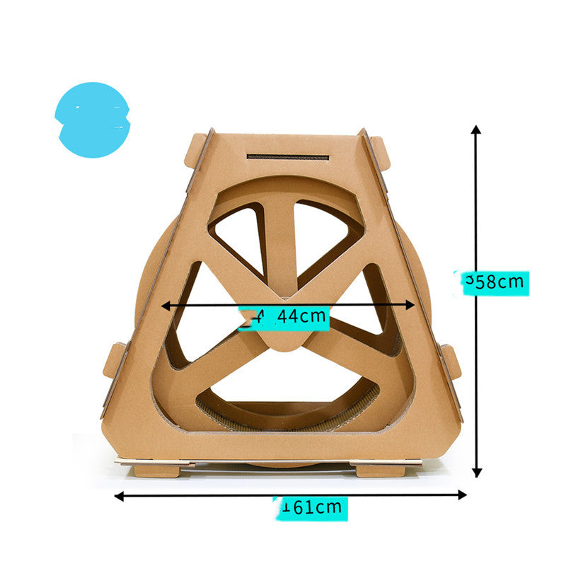 Cat With Roller Dieter Exercise Running Wheel