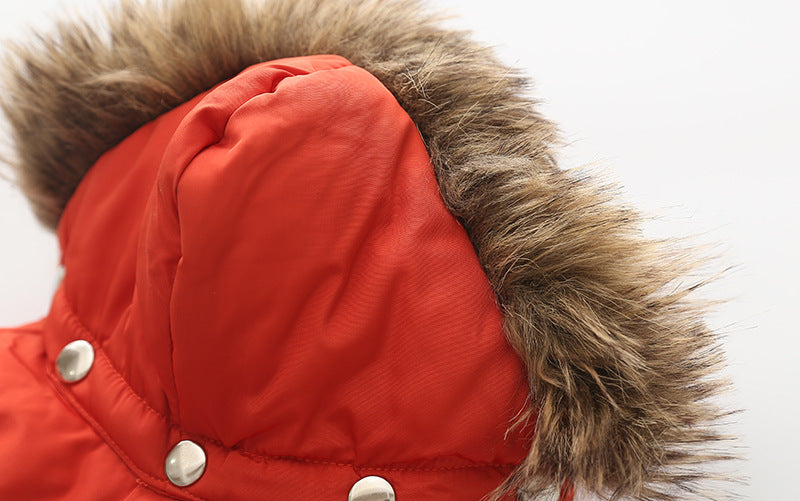 Dog Clothes Hooded Down Jackets