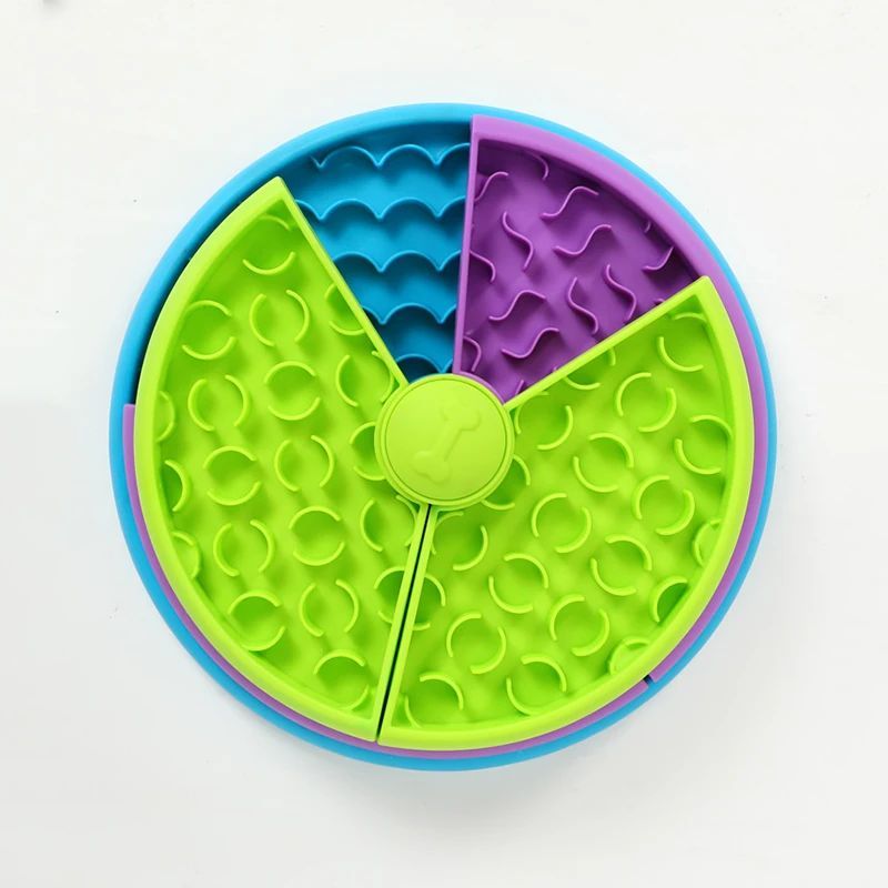 3-Layer Slow Feeder Puzzle Bowl for Dogs and Puppies