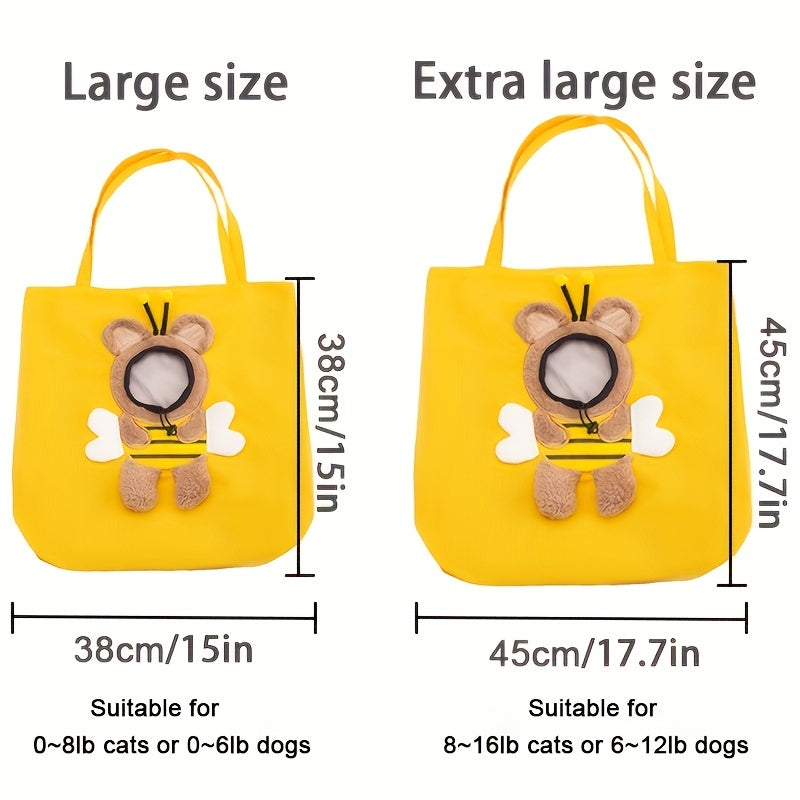 Little Bee Design Cat Dog Carrier Bags