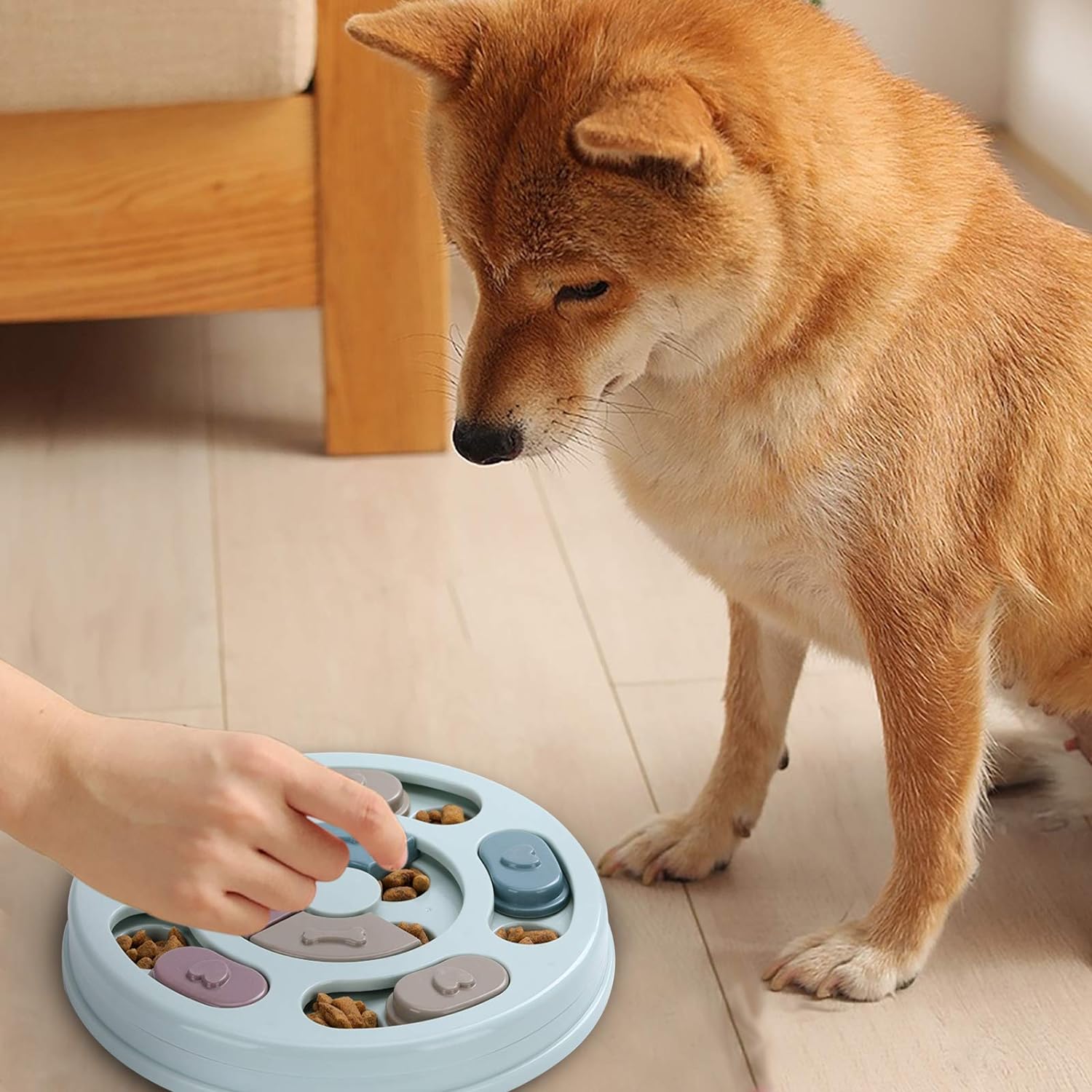 Dog Food Puzzle Toy for IQ Training and Mental Enrichment