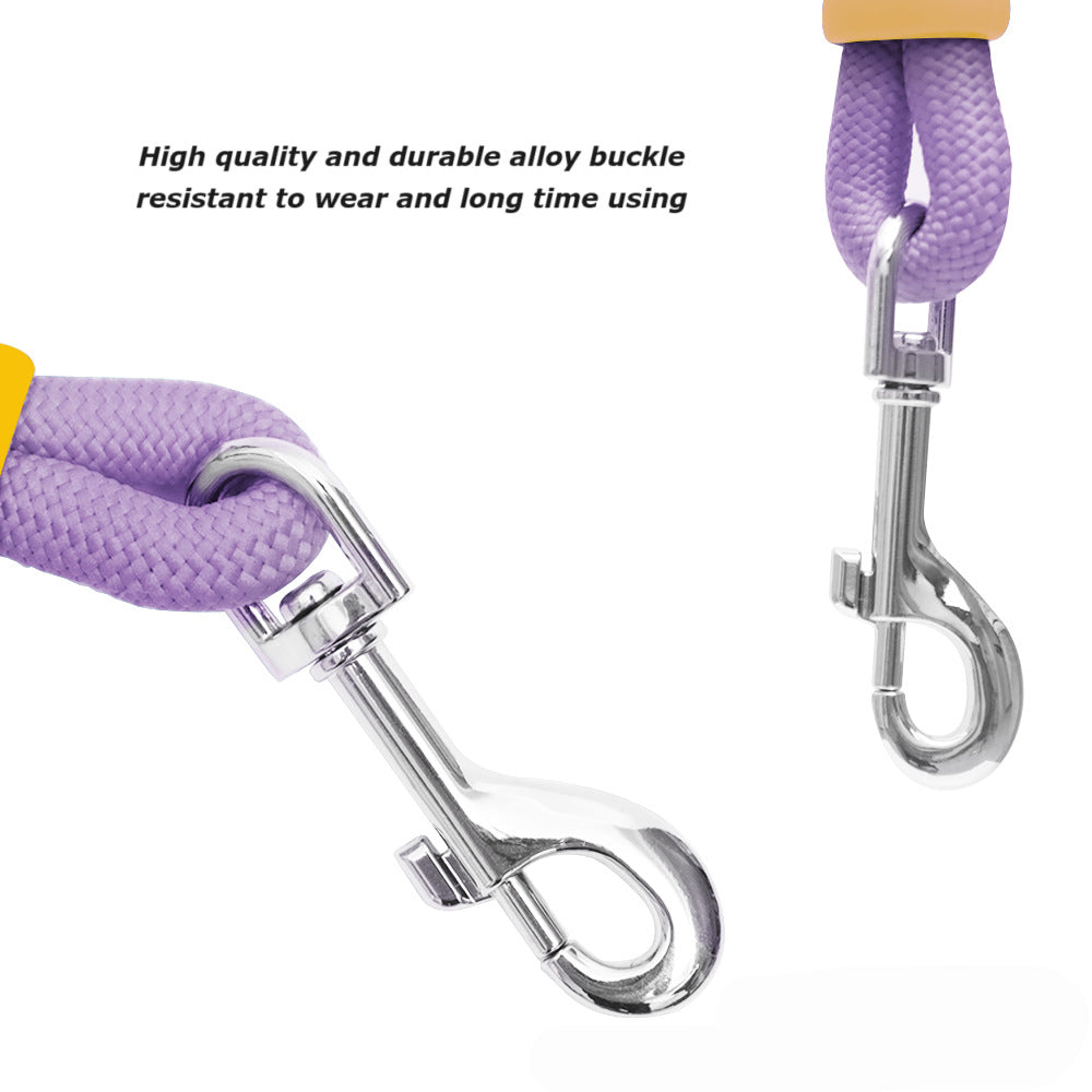 Pet Traction Leashes With A Comfortable Foam Handle