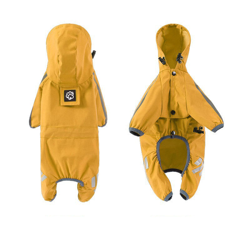 Four-legged Raincoat For Dogs Small Dog