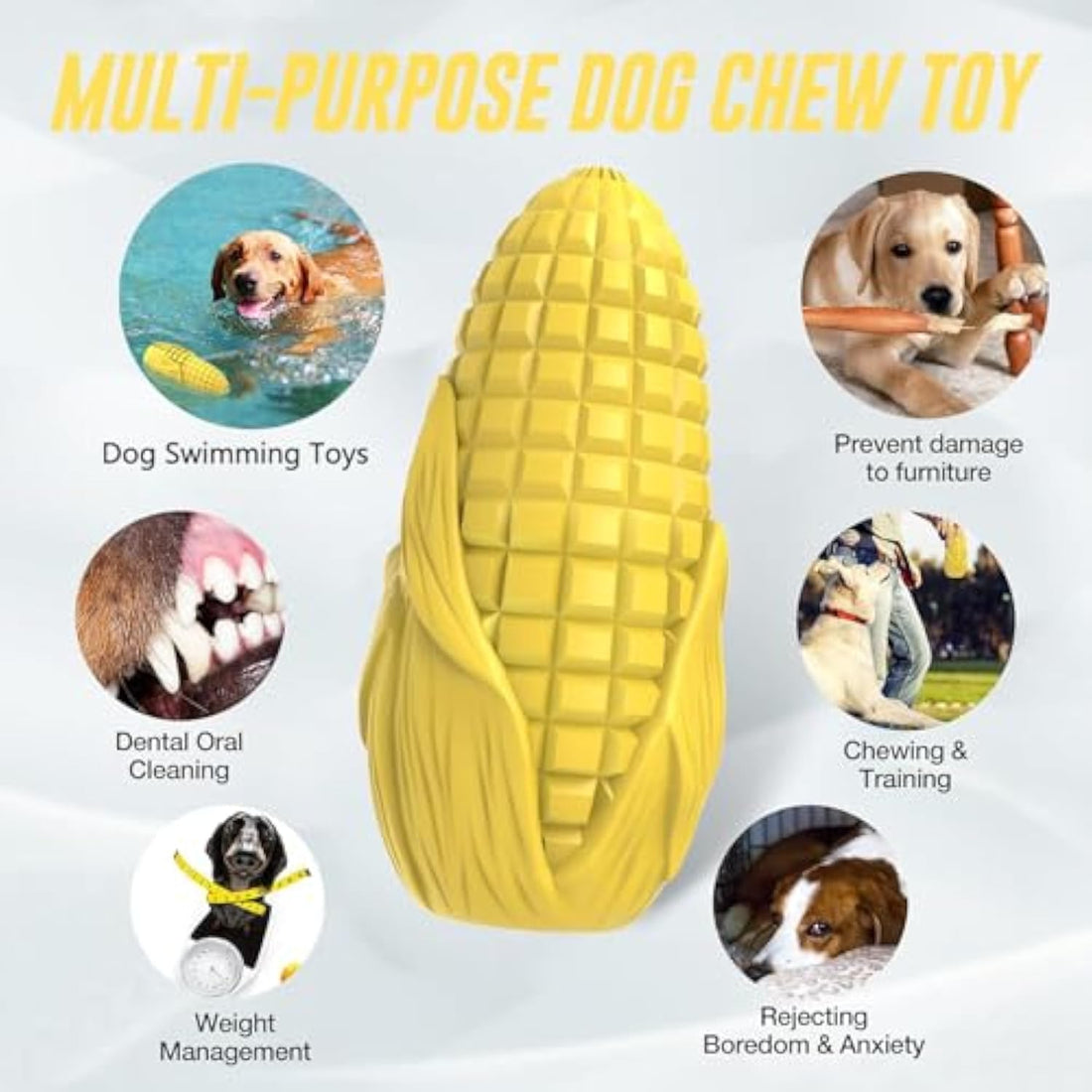 Toy For Medium Large Breeds Corn Stick Toy