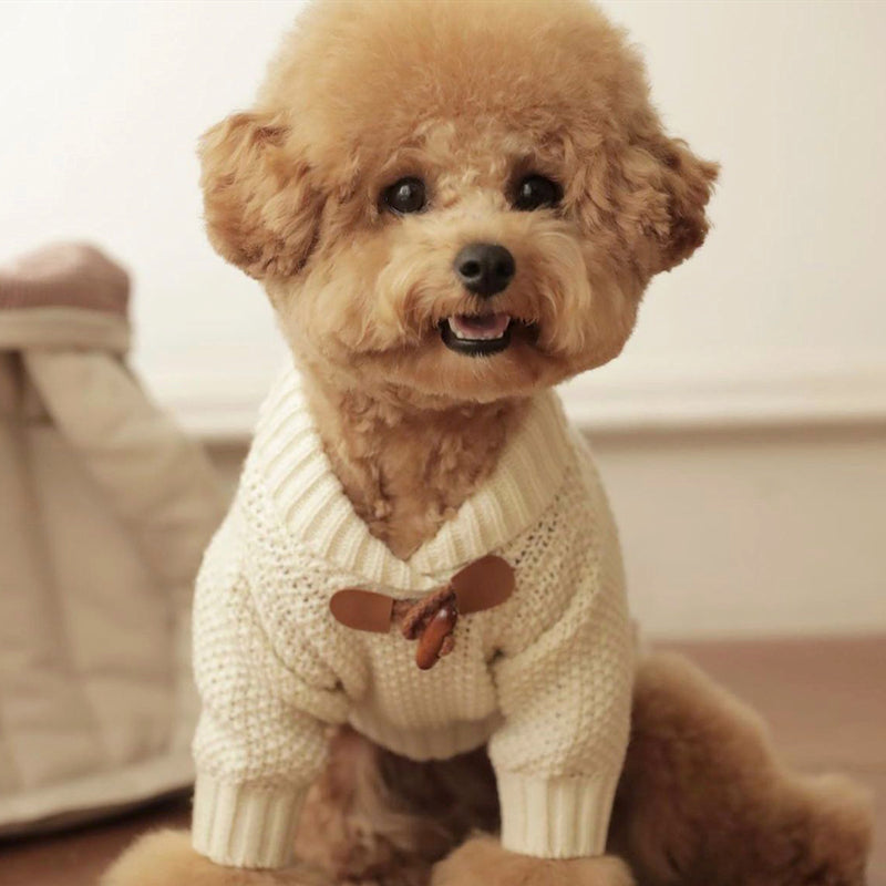 Knitted Sweater Teddy Panda Dog Clothes