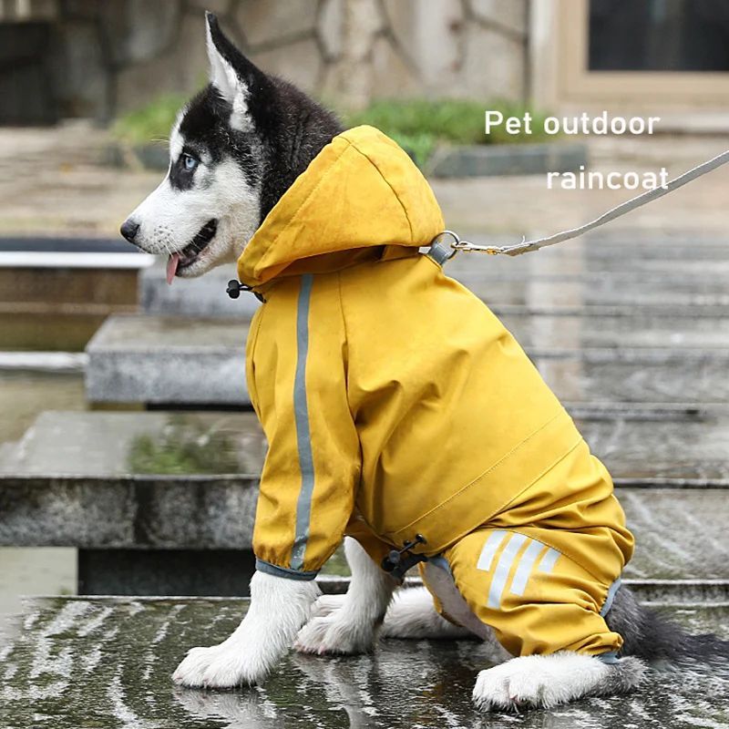 Four-legged Raincoat For Dogs Small Dog