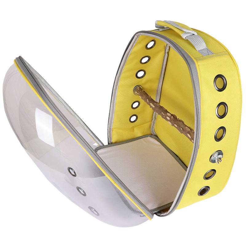 Portable Bird Cage for Parrot and Myna Travel