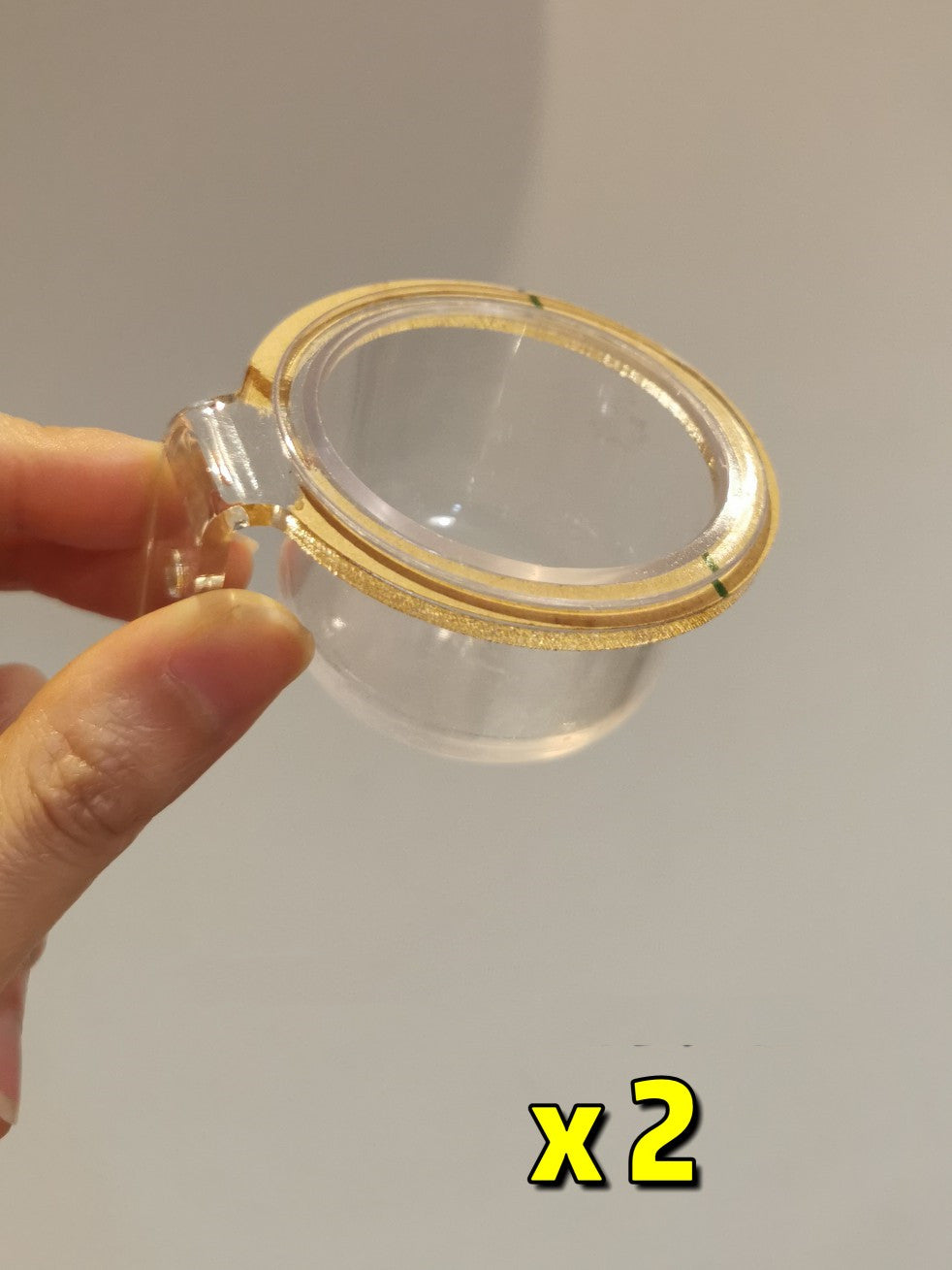 Transparent Acrylic Bird Cage for Parrots