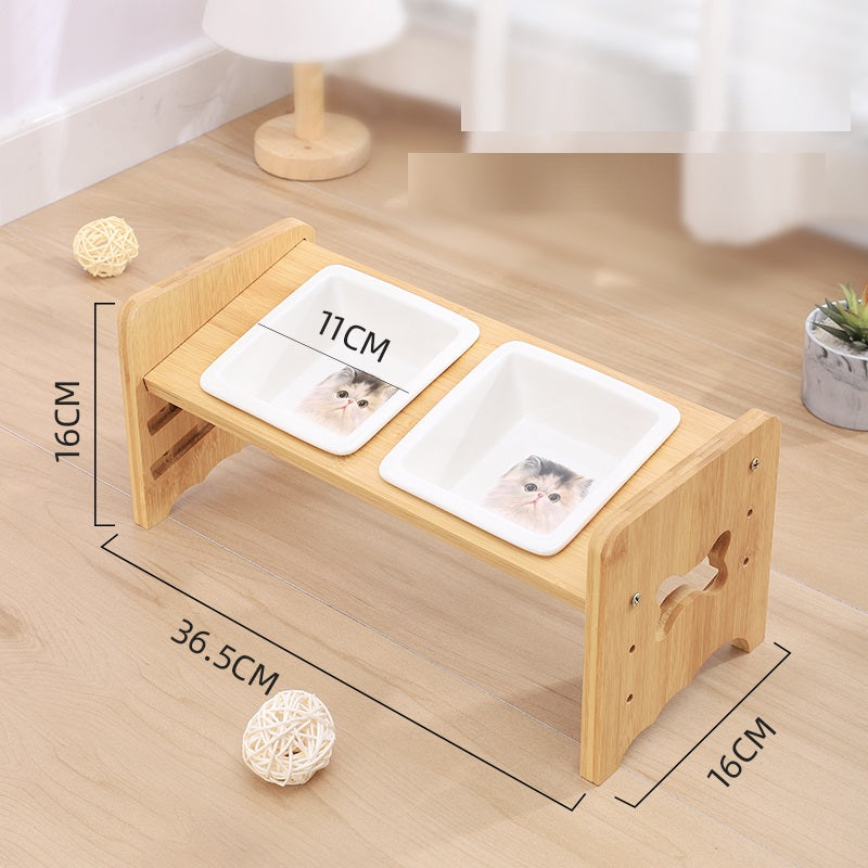 Cat Dog Bowl Neck Protector Pet Supplies