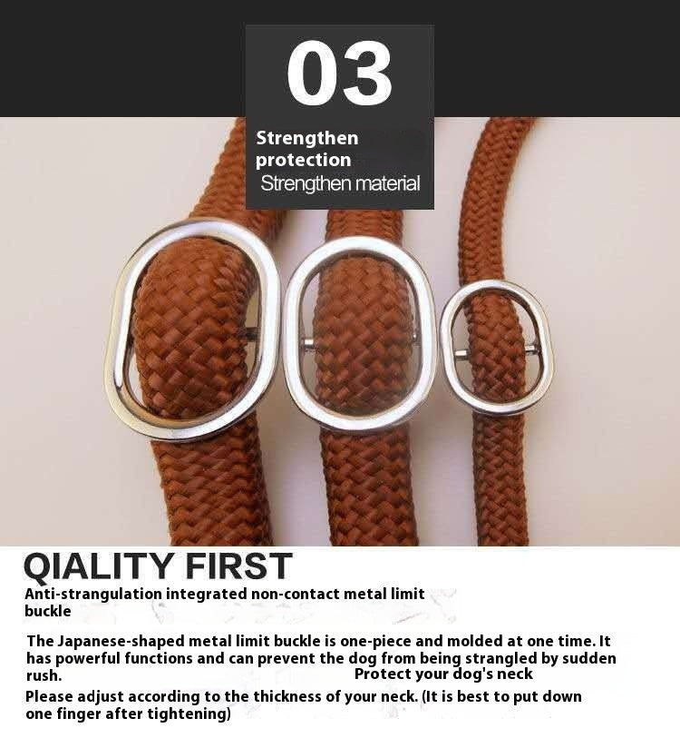 Dog Leash Hand Holding Rope