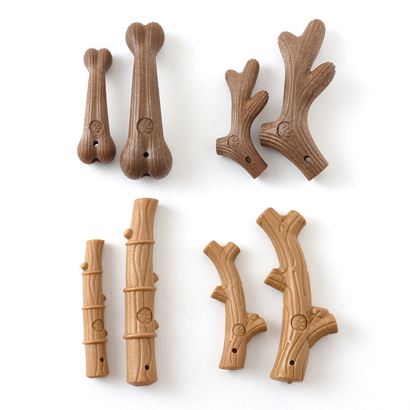 Bite-Resistant Chew Toy for Small Dogs Teeth Cleaning and Training