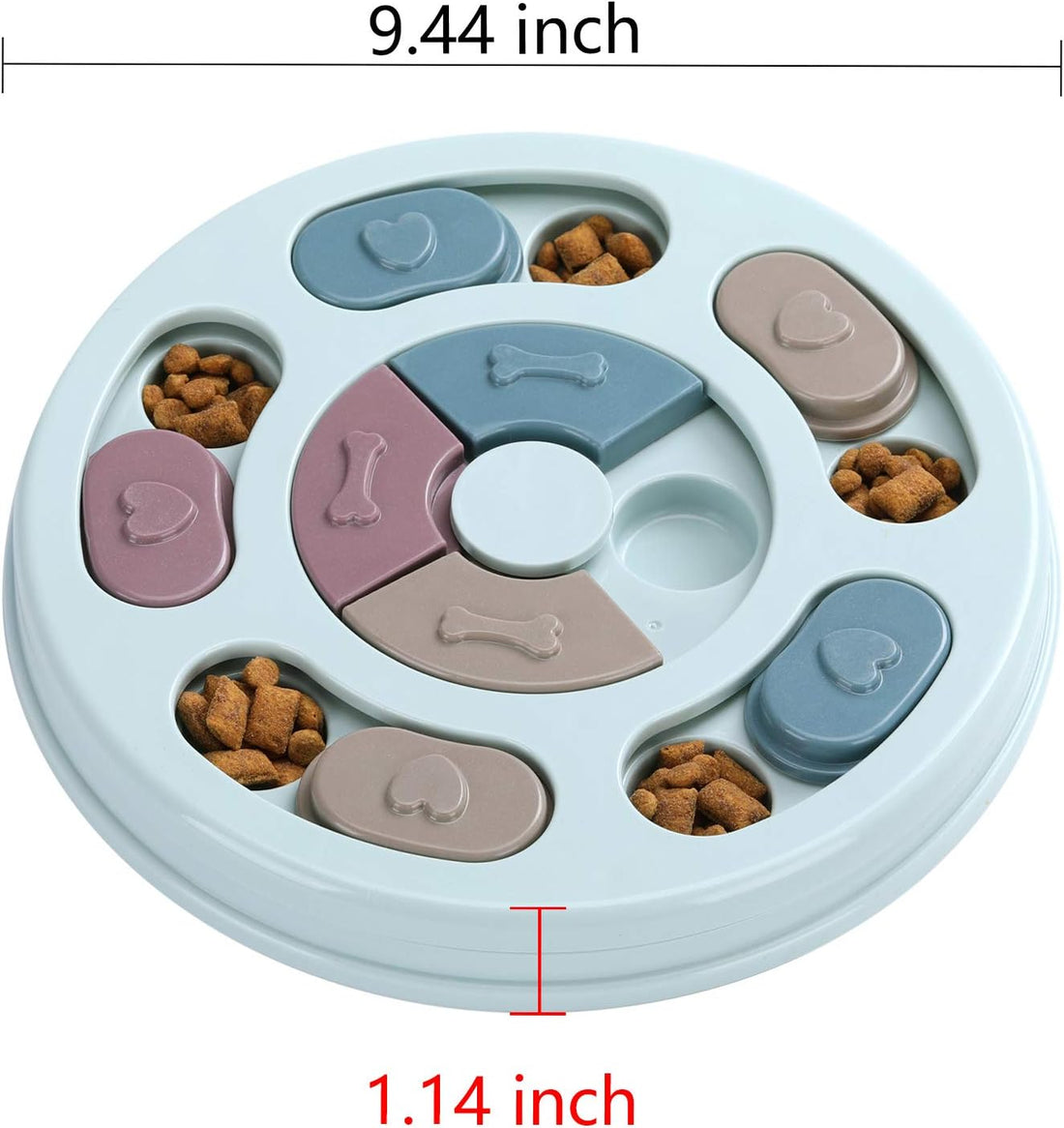 Dog Food Puzzle Toy for IQ Training and Mental Enrichment