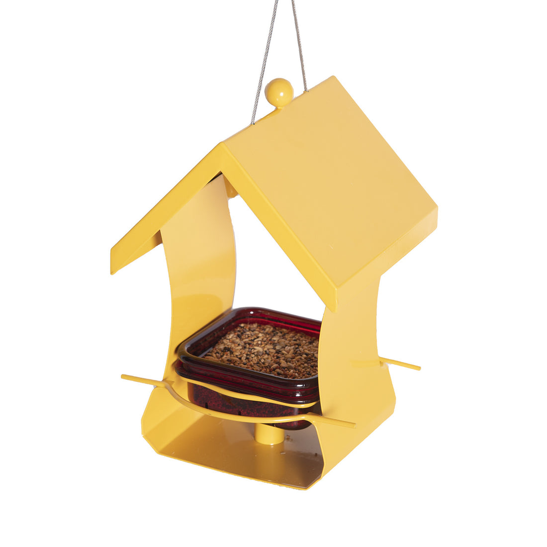 Outdoor Metal Hanging Bird Feeder for Garden