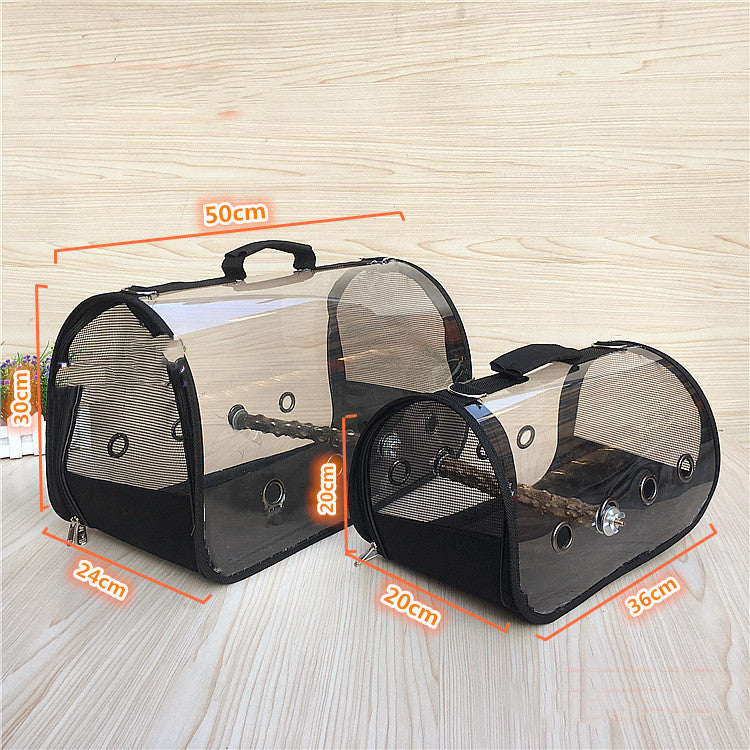 Portable Take-Away Parrot Cage for Travel