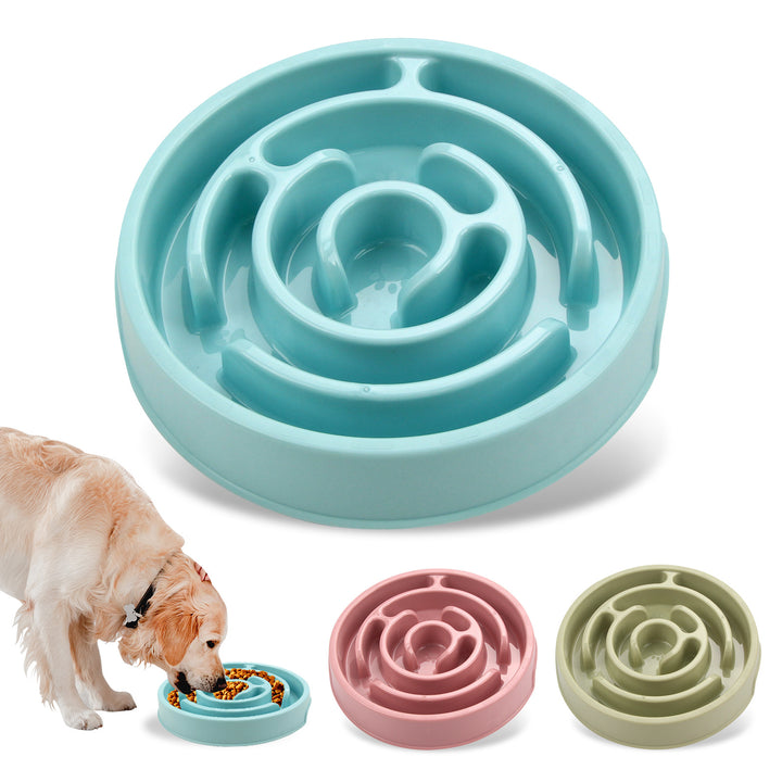 Silicone Slow Feeder Dog Bowl for Healthy Anti-Choke Eating