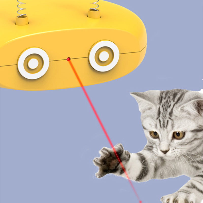 Electric Robot Laser Cat Toy USB Charging