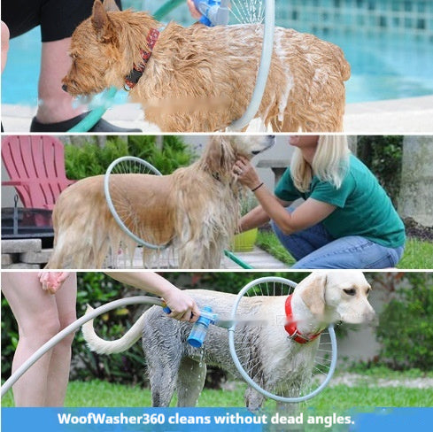 Pet Shower Brush Bathing Device