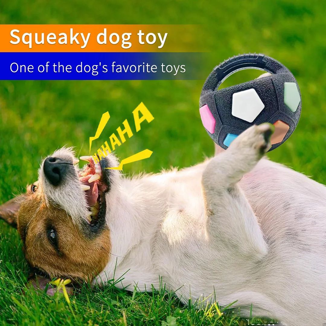 Football Tennis Ball Shaped Pet Dog Toys