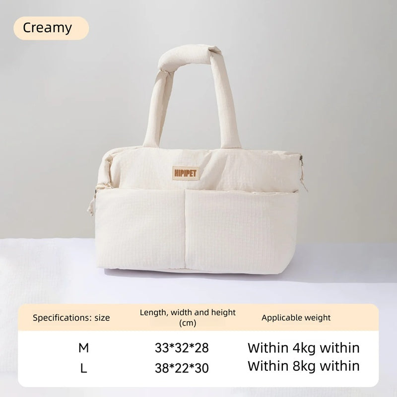 Dog Car Seat Pet Carrier With Adjustable Safety Leash